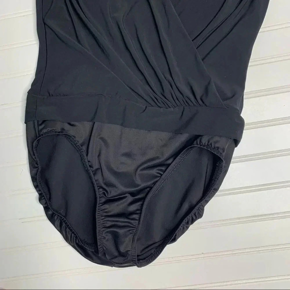 Magicsuit Black One Piece Bodysuit Large 12 Retail $149 - Picture 2 of 8